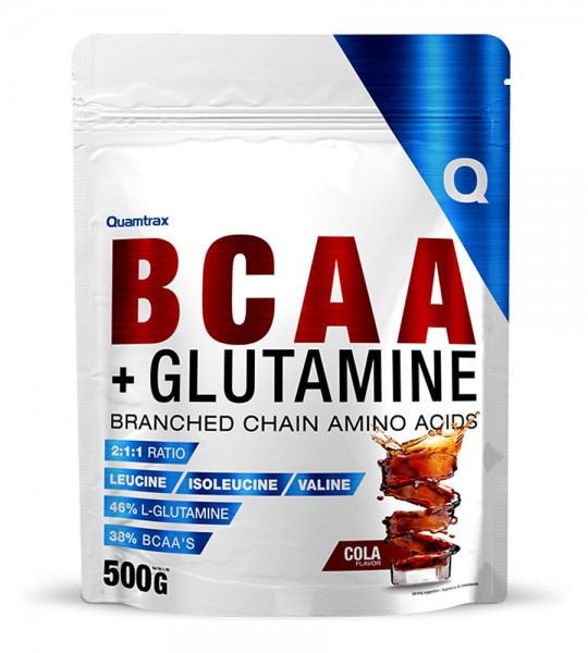 Quamtrax BCAA+Glutamine 500 грам