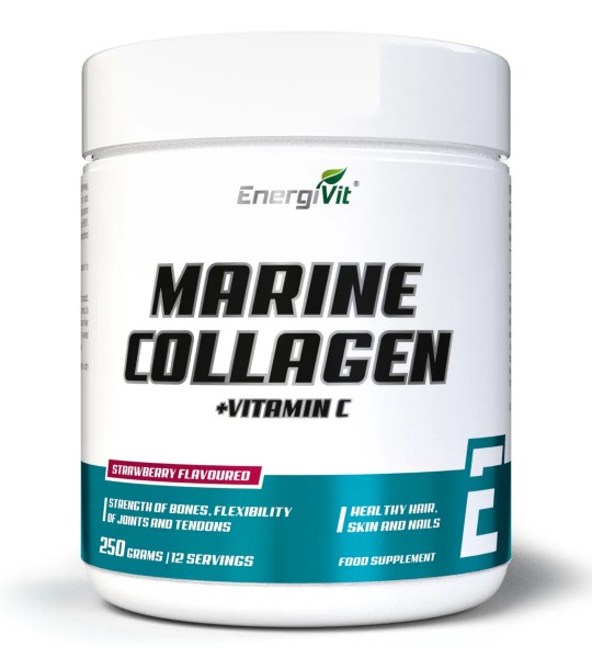 EnergiVit Marine Collagen + Vitamin C 250 грам