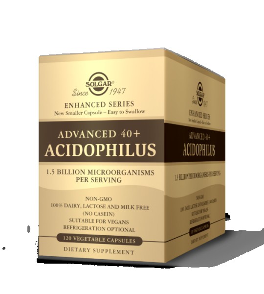 Solgar Advanced 40+ Acidophilus Veg Caps 120 капс