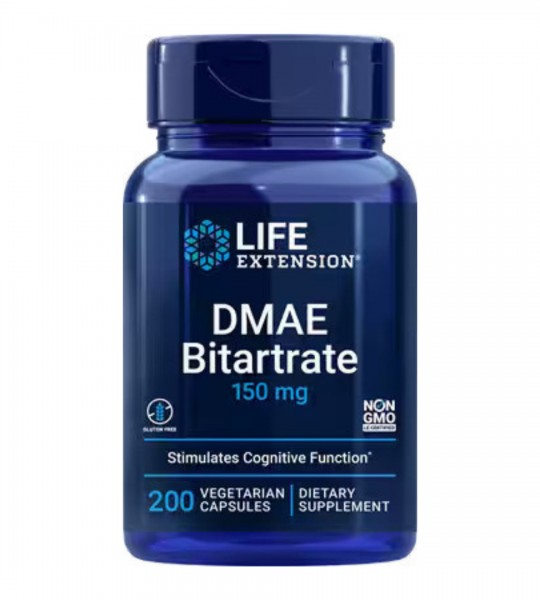 Life Extension DMAE Bitartrate 150 mg Veg Caps 200 капс
