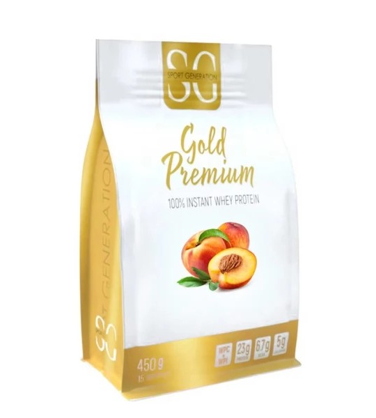 Sport Generation Gold Premium 100% Instant Whey Protein 450 грам