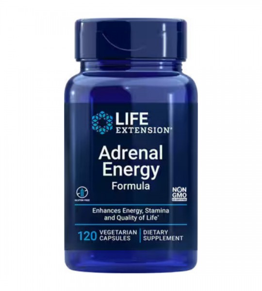Life Extension Adrenal Energy Formula Veg Caps 120 капс