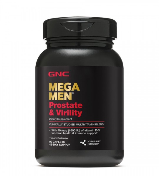 GNC Mega Men Prostate & Virility 90 табл