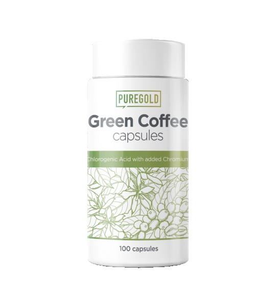 Pure Gold Protein Green Coffee capsules 100 капс