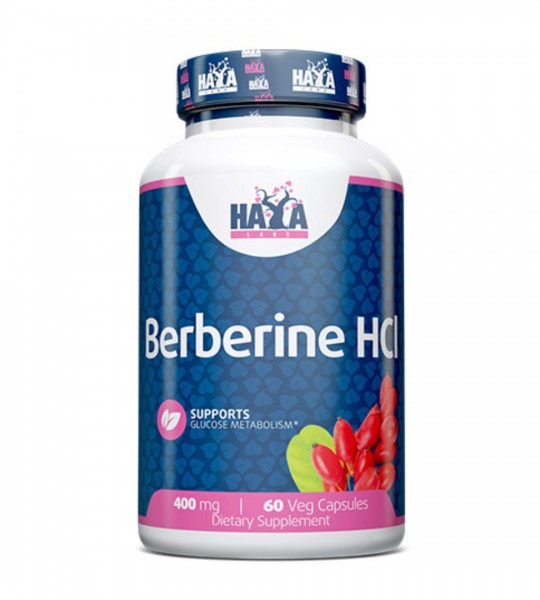 HaYa Labs Berberine HCl 400 mg Veg Caps 60 капс