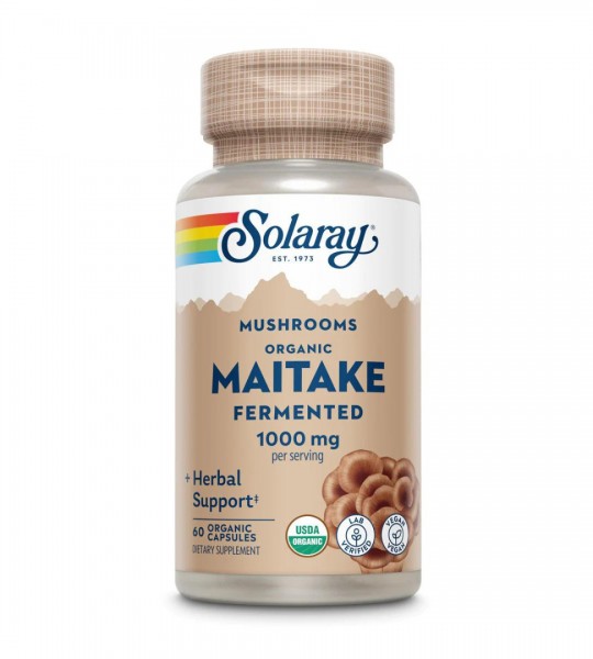 Solaray Maitake Fermented 1000 mg (60 капс)