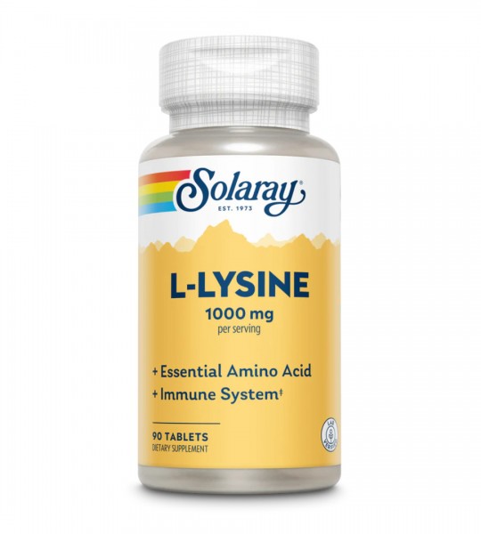 Solaray L-Lysine 1000 mg (90 табл)