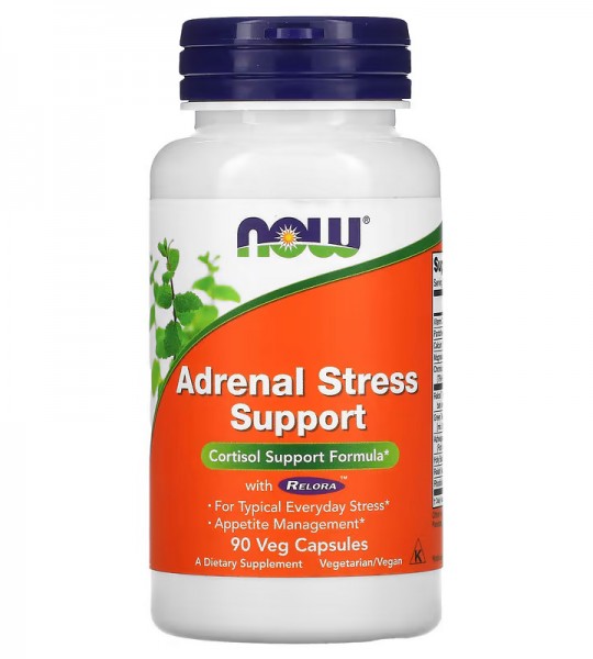 NOW Adrenal Stress Support Veg Caps (90 капс)