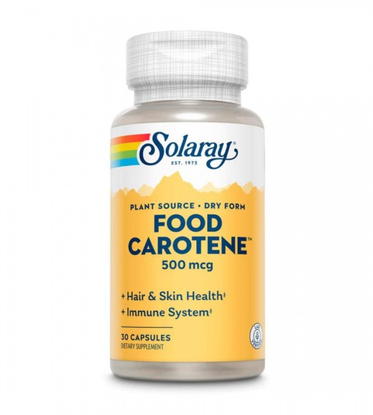 Solaray Food Carotene 500 mcg (10,000 IU) (30 капс)