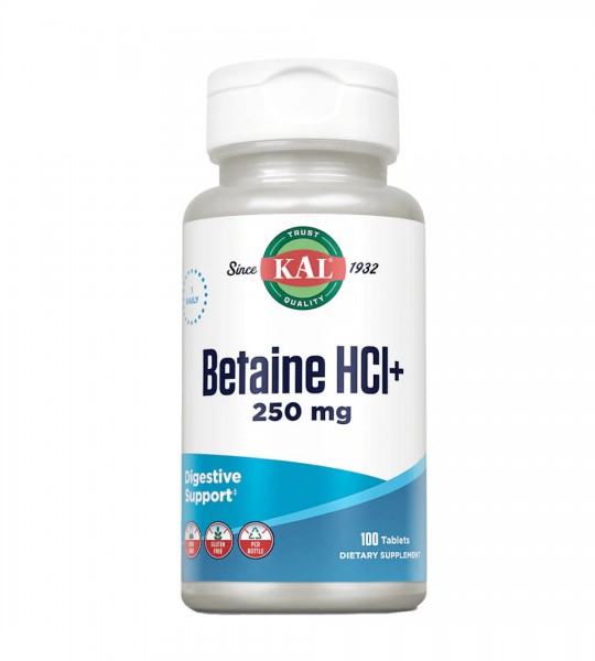 KAL Betaine HCl+ 250 mg (100 табл)