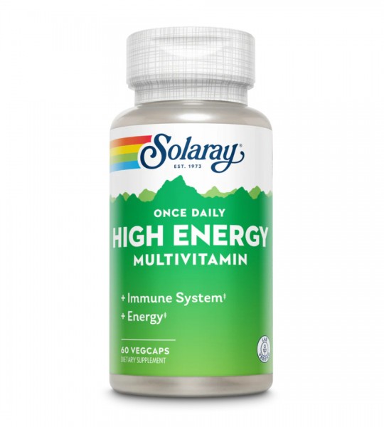Solaray High Energy Multivitamin Veg Caps (60 капс)
