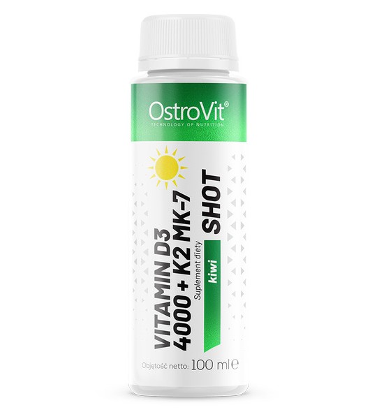OstroVit Vitamin D3 4000 + K2 MK-7 Shot 100 мл