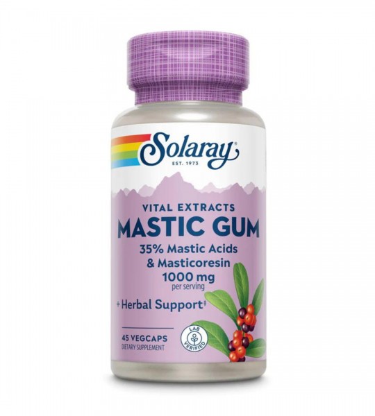 Solaray Mastic Gum 1000 mg Veg Caps (45 капс)