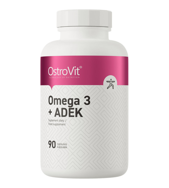 OstroVit Omega 3 + ADEK (90 капс)
