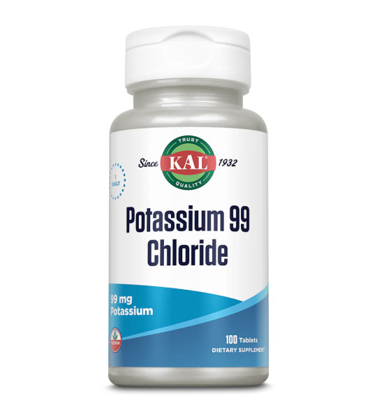 KAL Potassium 99 Chloride 99 mg (100 табл)