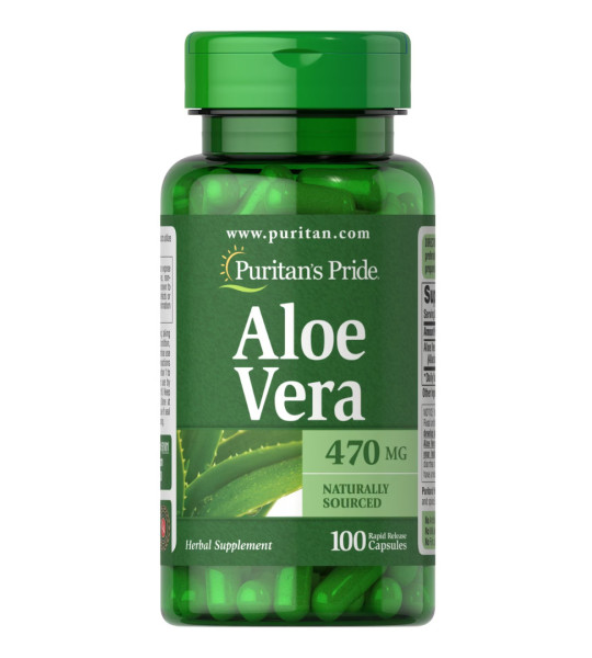 Puritan's Pride Aloe Vera 470 mg (100 капс)