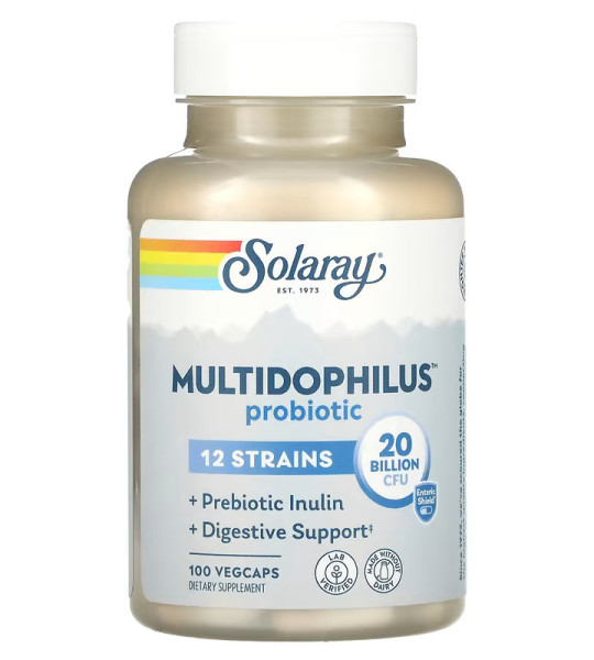 Solaray Multidophilus 20 Billion CFU VegCap (100 капс)