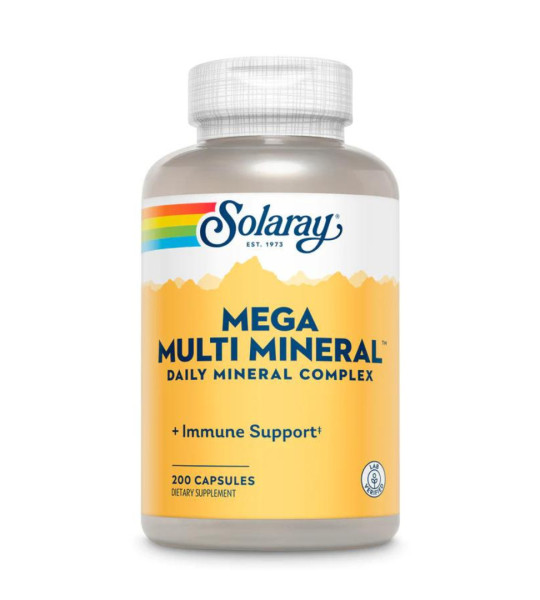 Solaray Mega Multi Mineral (200 капс)