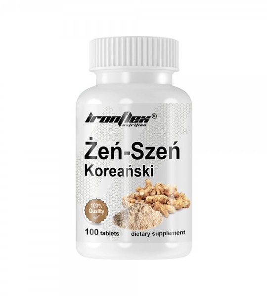 IronFlex Ginseng Korean (Zen-Szen Koreanski) 500 mg (100 таб)