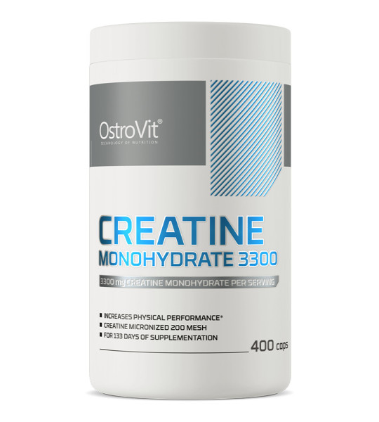 OstroVit Creatine Monohydrate 3300 (400 капс)
