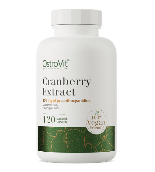 OstroVit Cranberry Extract 300 mg Vegan (120 капс)
