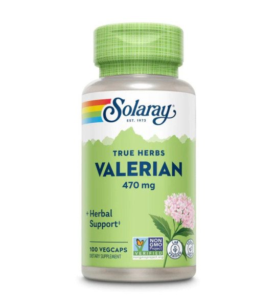 Solaray Valerian 470 mg VegCaps (100 капс)