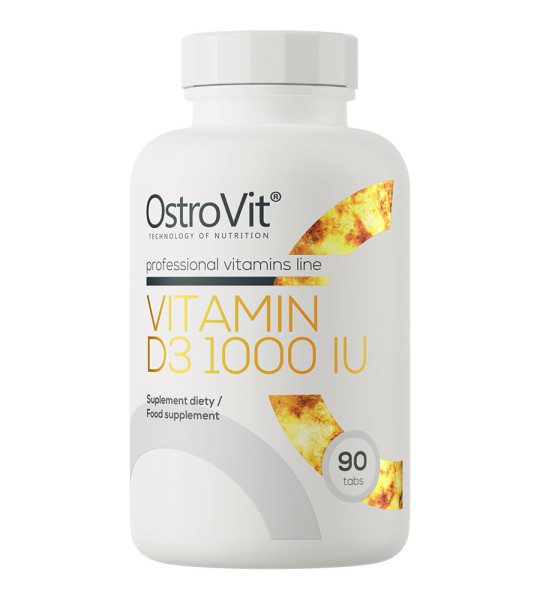 OstroVit Vitamin D3 1000 IU (90 табл)