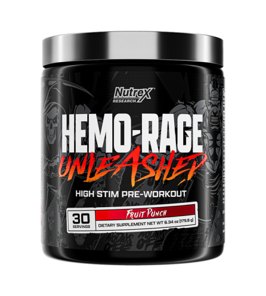Nutrex Hemo Rage Unleashed Pre-workout (180 грамм)