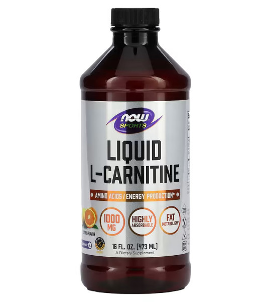 NOW Sports Liquid L-Carnitine (473 ml)