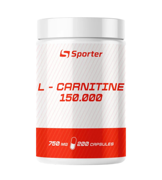 Sporter L-Carnitine 150.000 750 mg (200 капс)