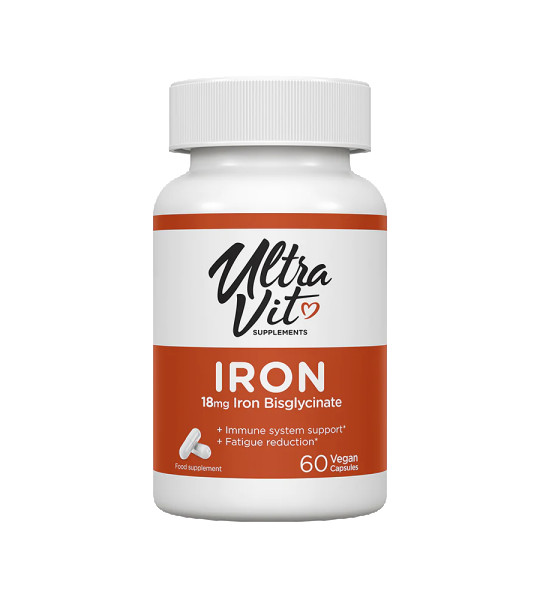 UltraVit Iron 18 mg Veg Caps (60 капс)
