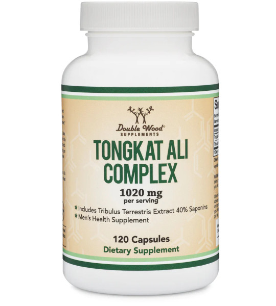 Double Wood Tongkat Ali Complex 1020 mg (120 капс)