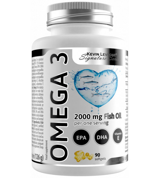 Kevin Levrone Omega 3 2000 mg Softgels (90 капс)