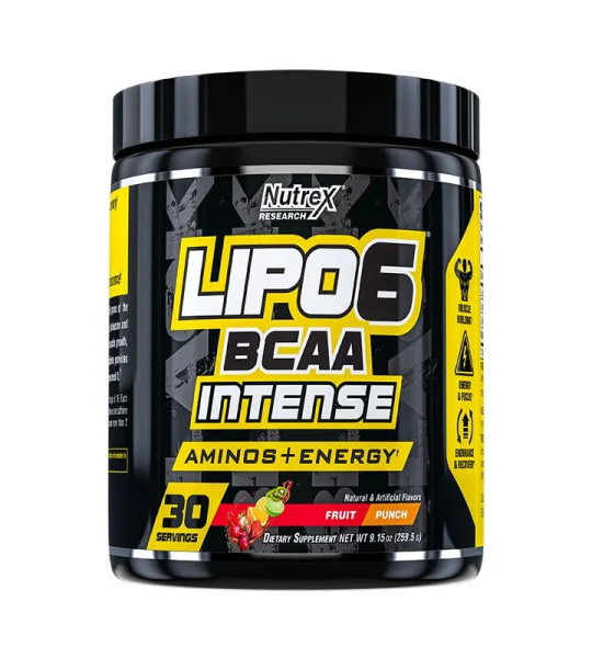 Nutrex Lipo 6 BCAA Intense (260 грамм)