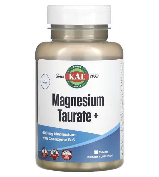 KAL Magnesium Taurate + 400 mg (90 табл)