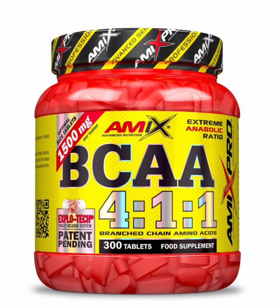 Amix BCAA 4:1:1 1500 mg (300 табл)