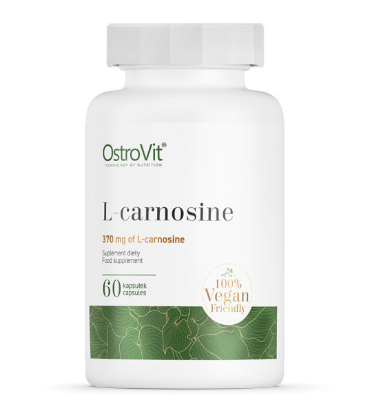 OstroVit L-Carnosine 370 mg Vegan (60 капс)