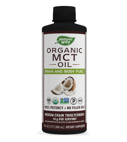 Nature's Way Organic MCT Oil (480 ml)