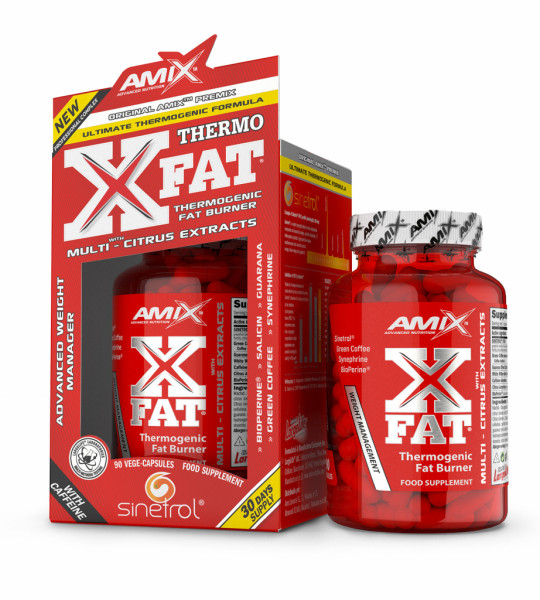Amix XFat Thermogenic Fat Burner Veg Caps BOX (90 капс)