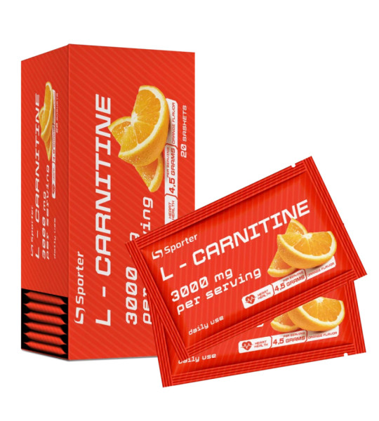 Sporter L-Carnitine 3000 mg Саше (4,5 грамм)