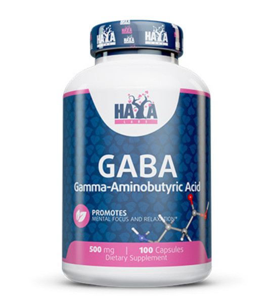 HaYa Labs GABA 500 mg (100 капс)