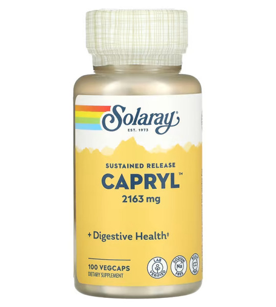 Solaray Capryl 2163 mg Veg Caps (100 капс)