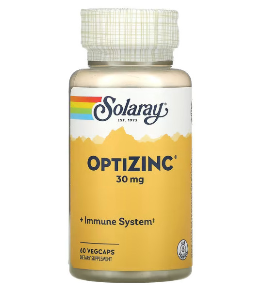 Solaray OptiZINC 30 mg VegCaps (60 капс)