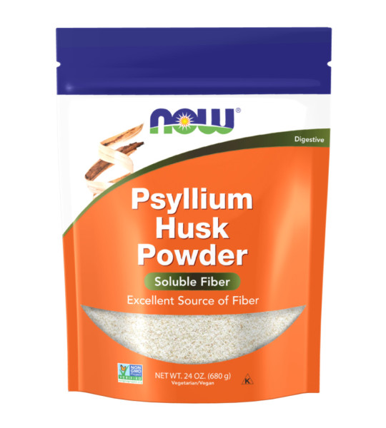 NOW Psyllium Husk Powder (680 грамм)