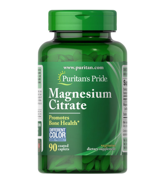Puritan's Pride Magnesium Citrate 400 mg (90 табл)