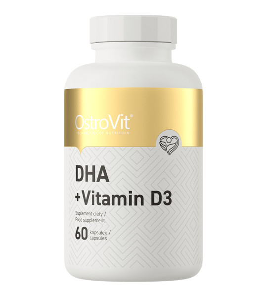 OstroVit DHA + Vitamin D3 (60 капс)
