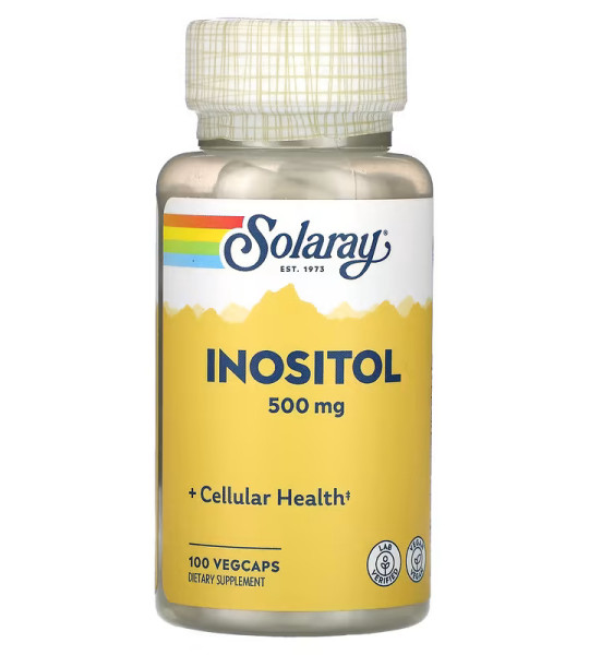 Solaray Inositol 500 mg VegCaps (100 капс)