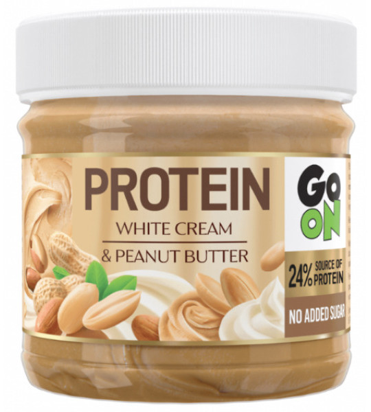 Go On Protein White Cream & Peanut Butter (180 грам)