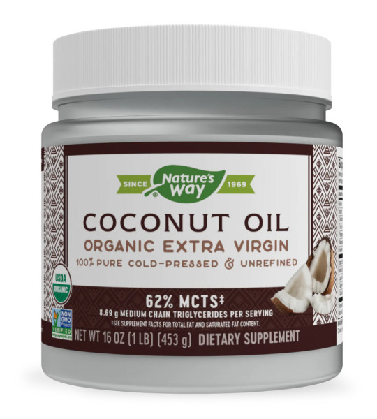 Nature's Way Coconut Oil (453 грам)