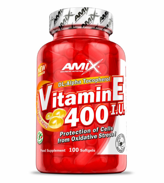 Amix Vitamin E 400 IU Softgels (100 капс)